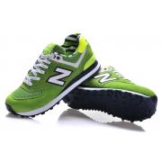 Chaussure New Balance Running 574 Vert Femme Pas Cher